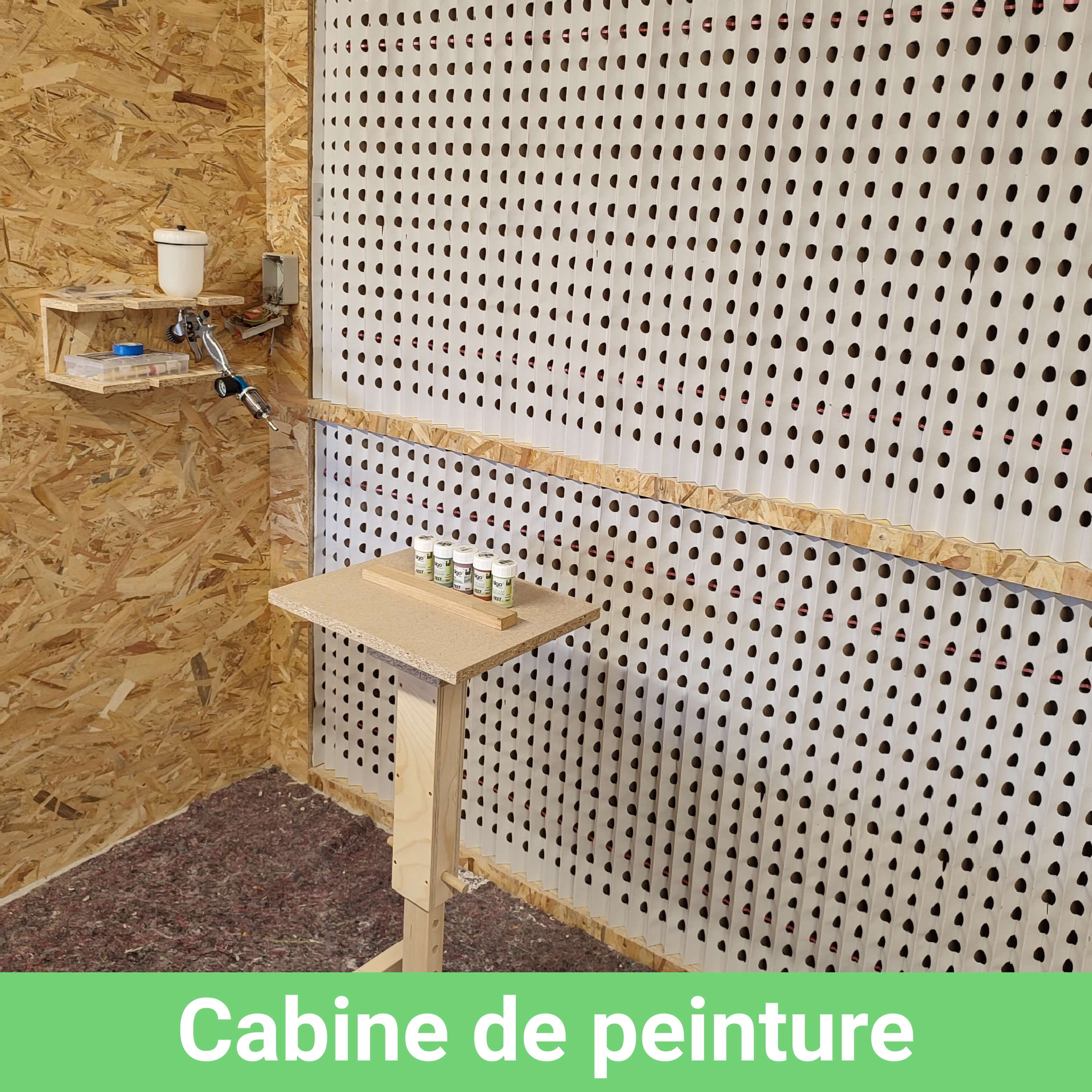 Cabine de peinture DIY